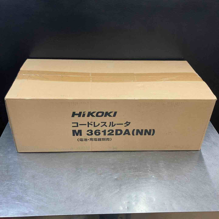 【未使用品(店頭展示品)】 ハイコーキ(HIKOKI ※旧:日立工機) 36V コードレスルーター M3612DA(NN) 3台セット 本体のみ 【東大和店】