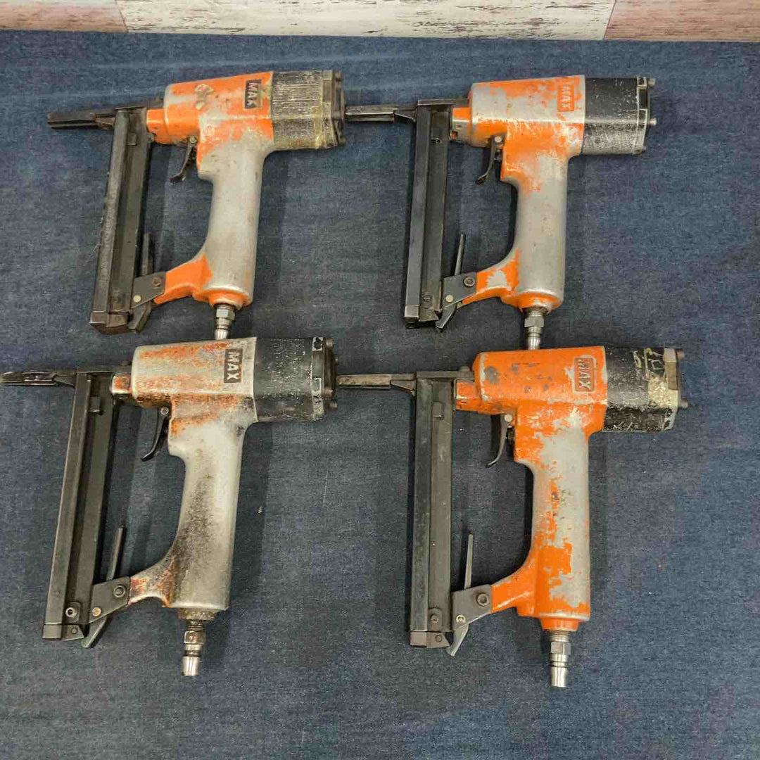 【現状品】4台セット MAX マックス 常圧エアネイラ TA-35A/422J エア漏れあり 保証なし【八潮店】