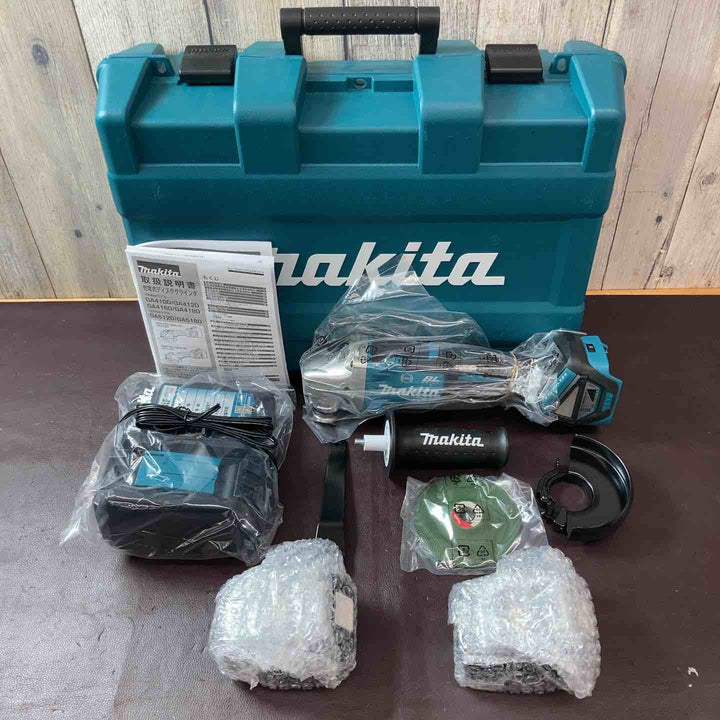 【未使用品(店頭展示品)】 マキタ(makita) 18V 100mmコードレスディスクグラインダ GA418DRGX フルセット 【東大和店】