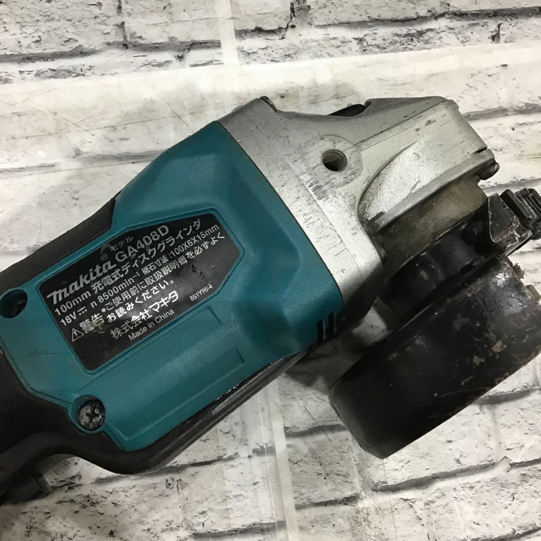 ★マキタ(makita) 100mmコードレスディスクグラインダ GA408DRGX【川口店】