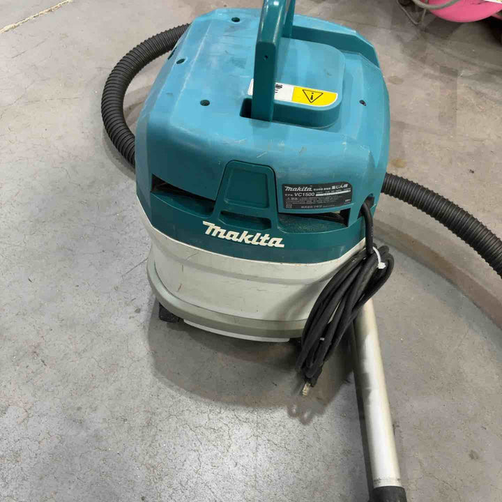 ★マキタ(makita) 集じん機 乾湿両用 VC1500 ホース、ノズル付き【川口店】