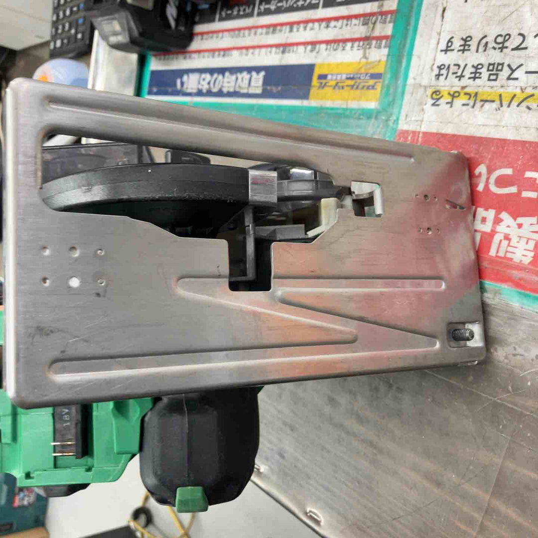 ★ハイコーキ(HIKOKI ※旧:日立工機) コードレスチップソーカッター CD18DBL(NN)本体のみ ベース歪みあり【戸田店】