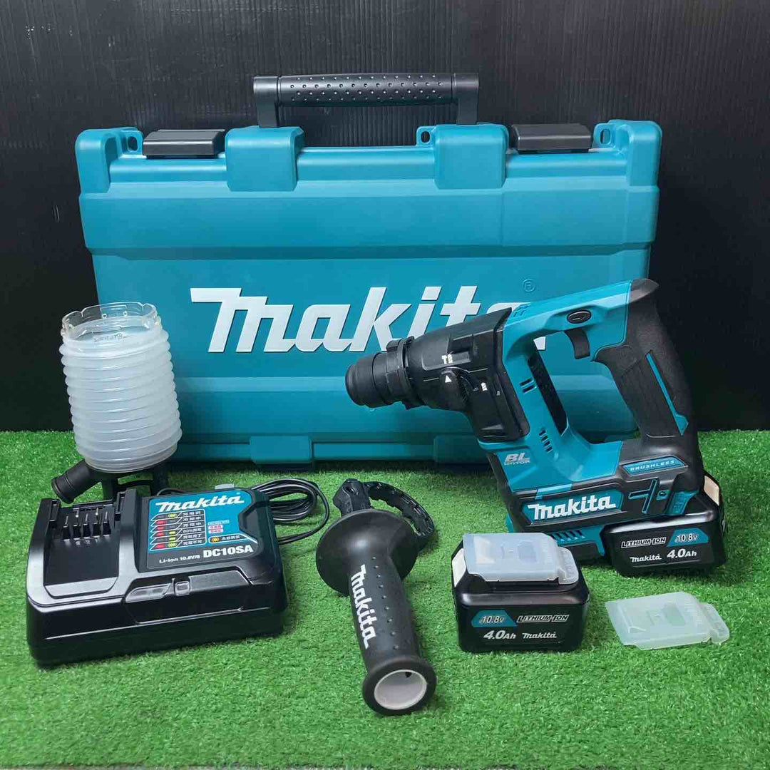 【中古品】★マキタ(makita) コードレスハンマドリル HR166DSMX 10.8V バッテリー2個、充電器付き【岩槻店】