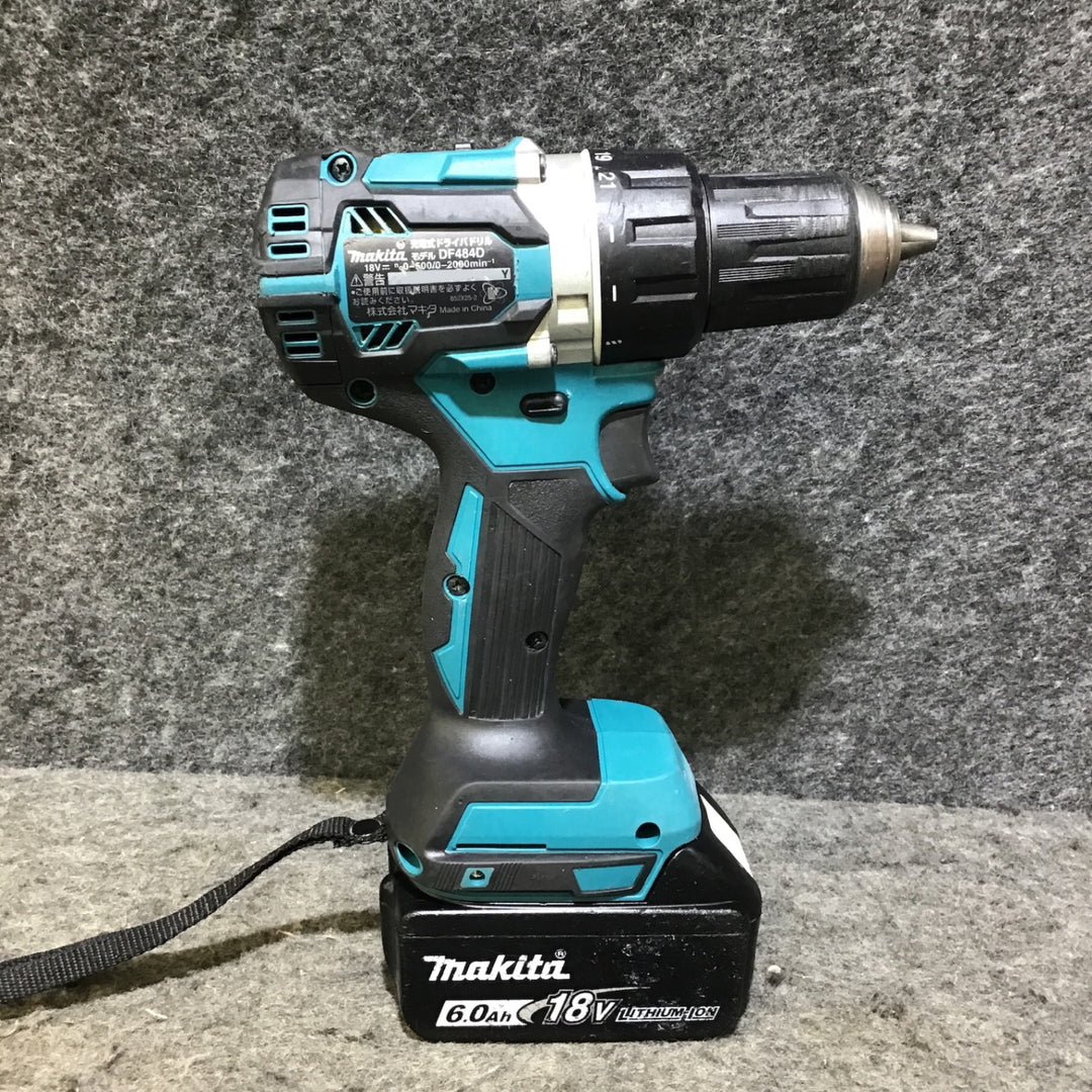 【中古品・バッテリ付き！】マキタ(makita) コードレスドリルドライバー DF484DZ【桶川店】