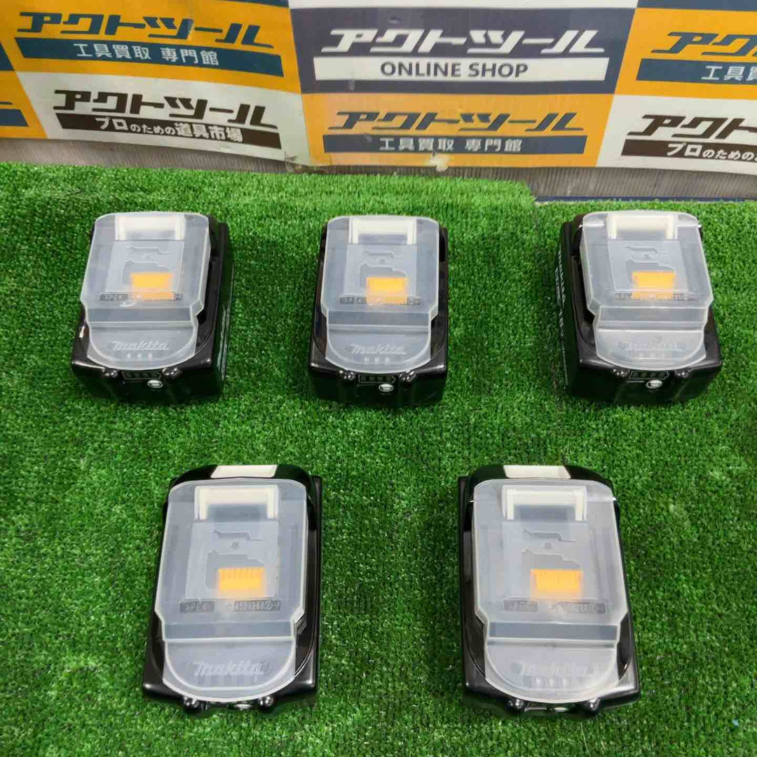 ①【未使用品】マキタ(makita) リチウムイオンバッテリー 18V/6.0Ah BL1860B　5台セット 純正バッテリー【草加店】