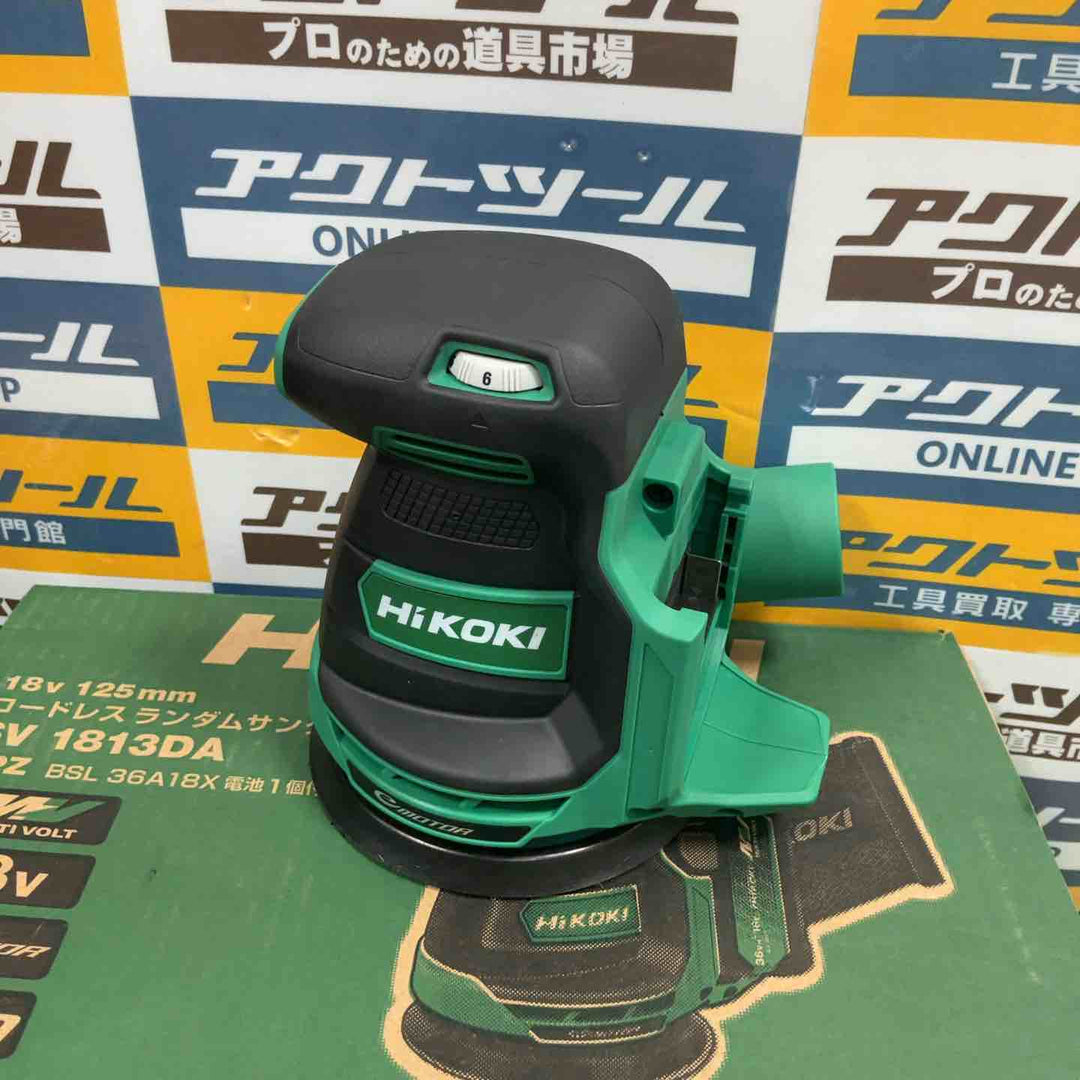 ★ハイコーキ(HIKOKI ※旧:日立工機) コードレスランダムサンダ SV1813DA(XPZ)【草加店】