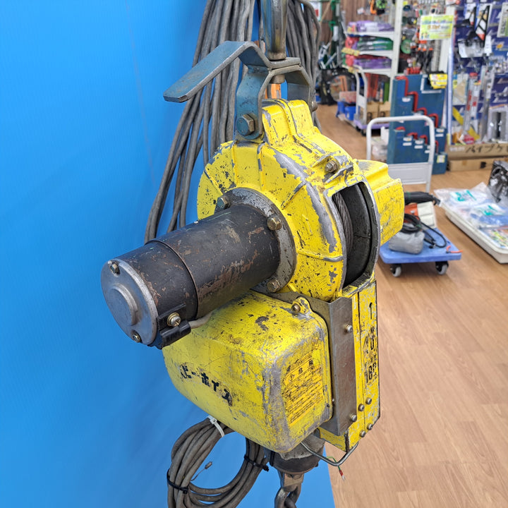 ◇トーヨーコーケン(TKK) 電動ウインチ(ワイヤー) ベビーホイスト BH-830 180kg 30m【岩槻店】