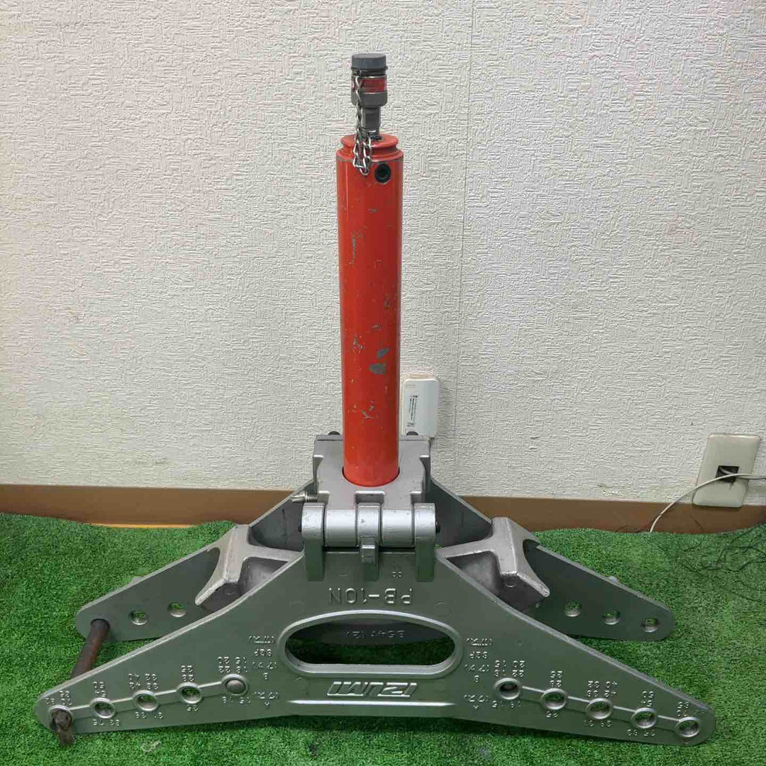 【店頭受取り限定】★泉精器(IZUMI) パイプベンダー PB-10N　油圧ポンプ【R14E-F】 ※シュー3個付き　【草加店】