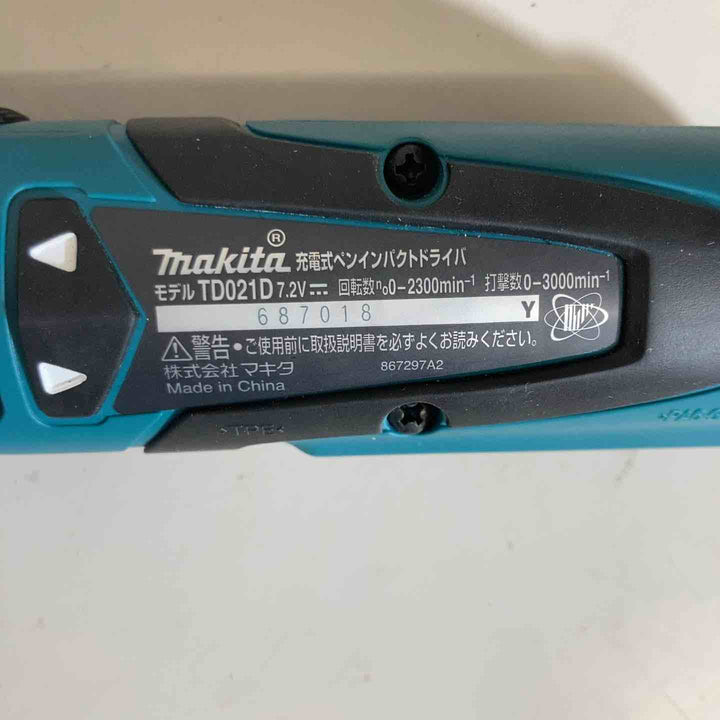 ★マキタ(makita) コードレスペンインパクトドライバー TD022DSHX【戸田店】