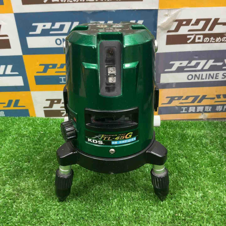 ◇ムラテックKDS グリーンレーザー墨出し器 ATL-45G 本体 ATL-45G スーパーレイ【草加店】