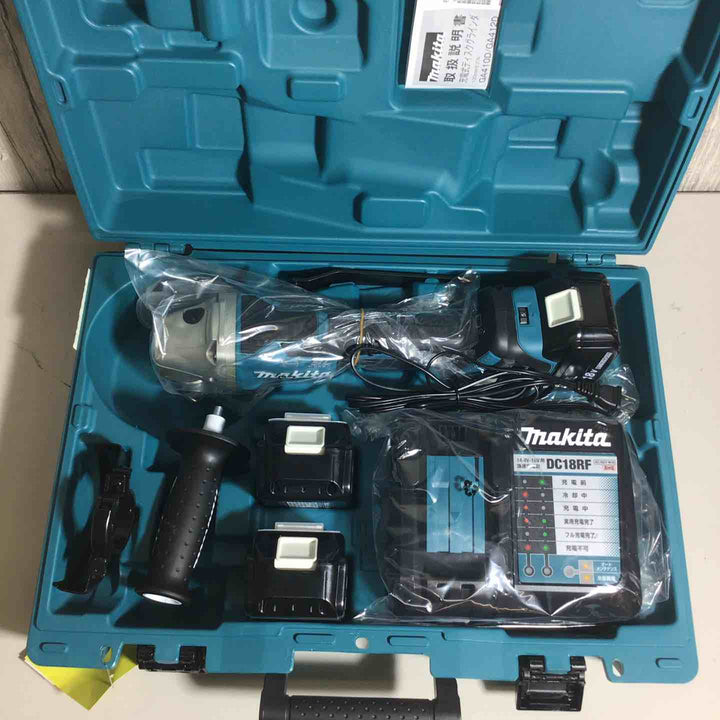 ★マキタ(makita) 100mmコードレスディスクグラインダ GA418DRG【戸田店】