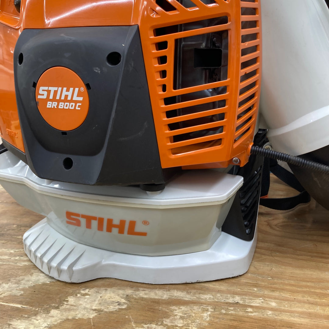 【中古品 / 店頭受取り限定】スチール/STIHL 背負い式エンジンブロワ BR800C-E 混合燃料【柏店】