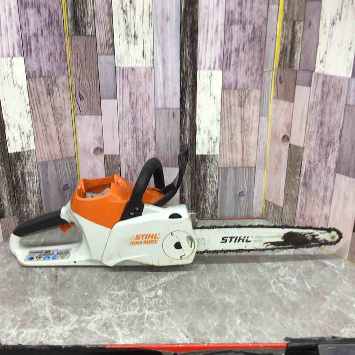 ◇STIHL 充電式チェーンソー MSA 200C【八潮店】