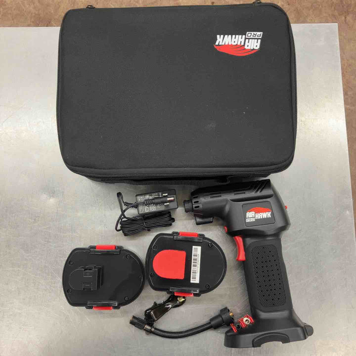 ◇エアホークプロ(AIRHAWKPRO) 家庭用充電式エアコンプレッサー AH001 電動空気入れ【所沢店】