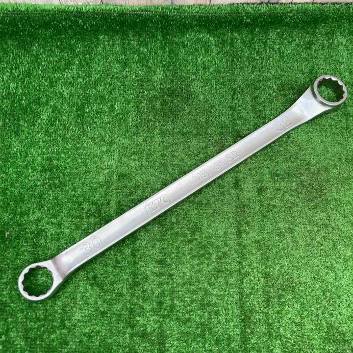 KTC 京都機械工具 45°×6°ロングめがねレンチ M5-3032【富山店】◇BR