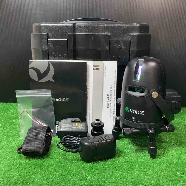 ◇VOICE レーザー墨出し器 グリーンレーザー Model-G2【岩槻店】