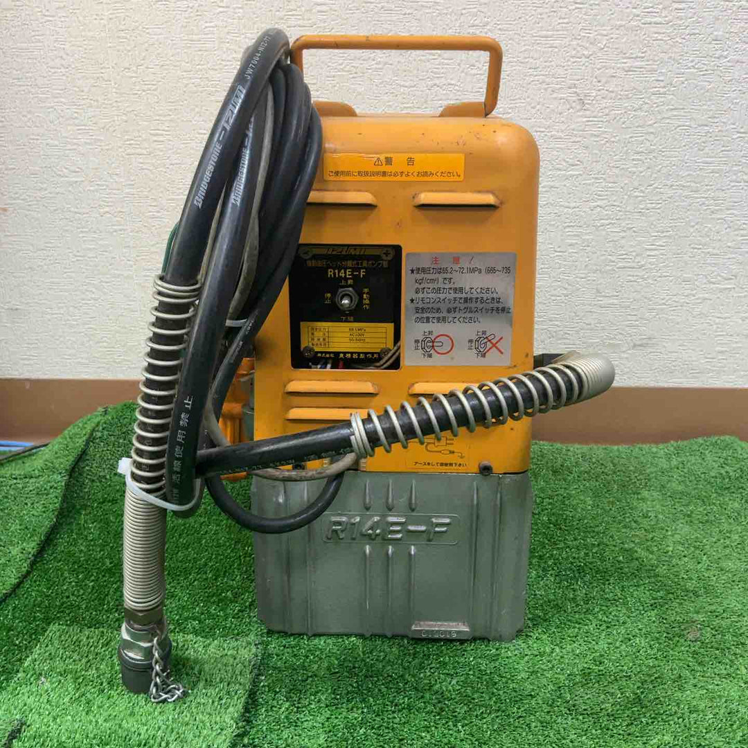 【店頭受取り限定】★泉精器(IZUMI) パイプベンダー PB-10N　油圧ポンプ【R14E-F】 ※シュー3個付き　【草加店】
