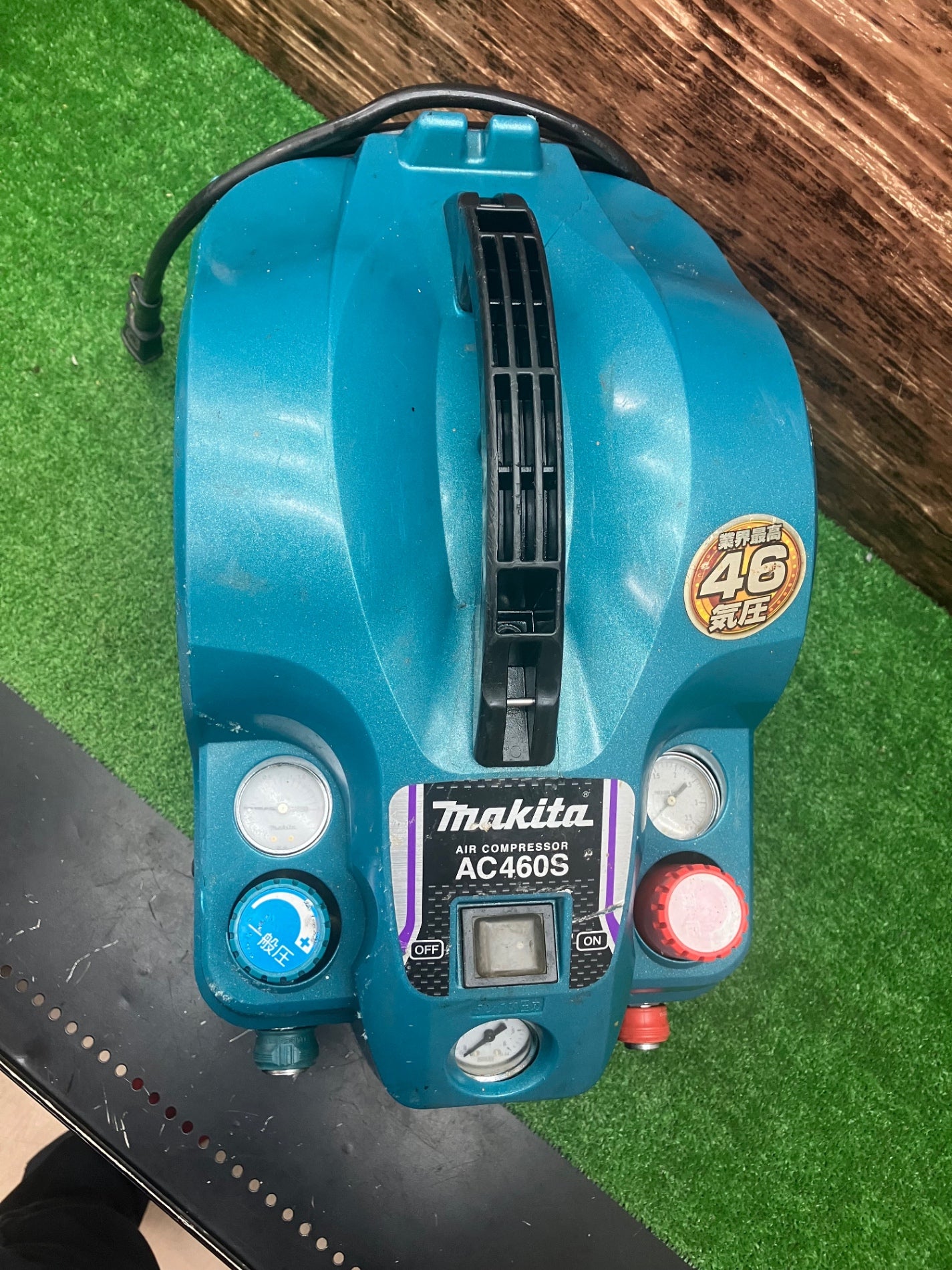 ジャンク品】☆マキタ(makita) 常圧/高圧エアコンプレッサー AC460S 圧縮不良 カバー割れ有り【川越店】 – アクトツールオンラインショップ