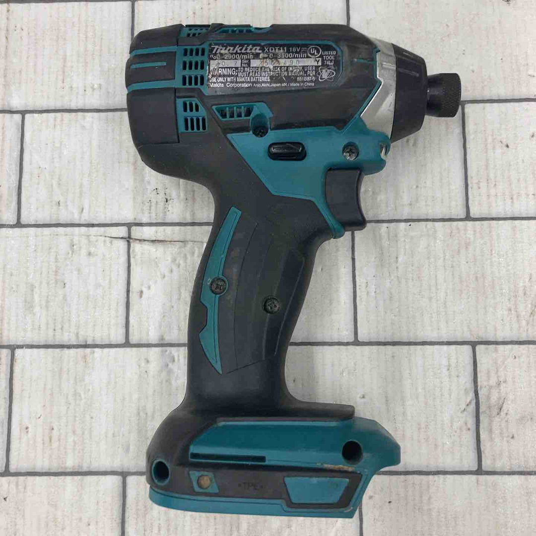 ◇現状販売品マキタ 18V 充電式 インパクトドライバー XDT11Z （本体のみ）米国仕様 [並行輸入品]【所沢店】