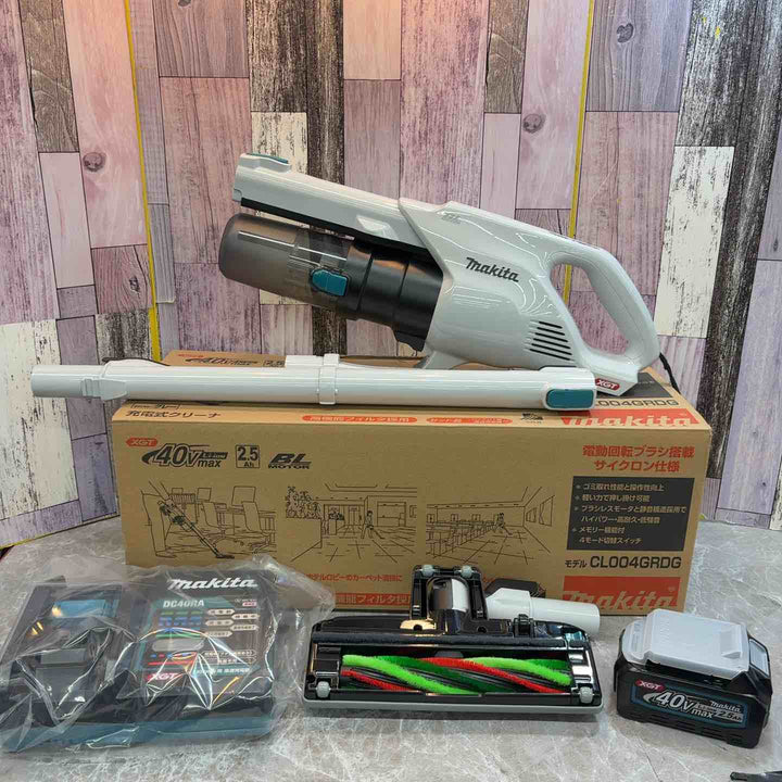 ★マキタ(makita) コードレスクリーナー CL004GRDG【八潮店】