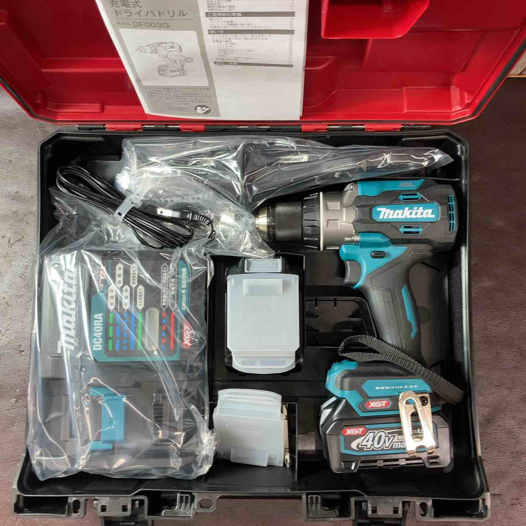 【未使用(店頭展示品)】★マキタ(makita) コードレスドリルドライバー DF003GRDX【東大和店】