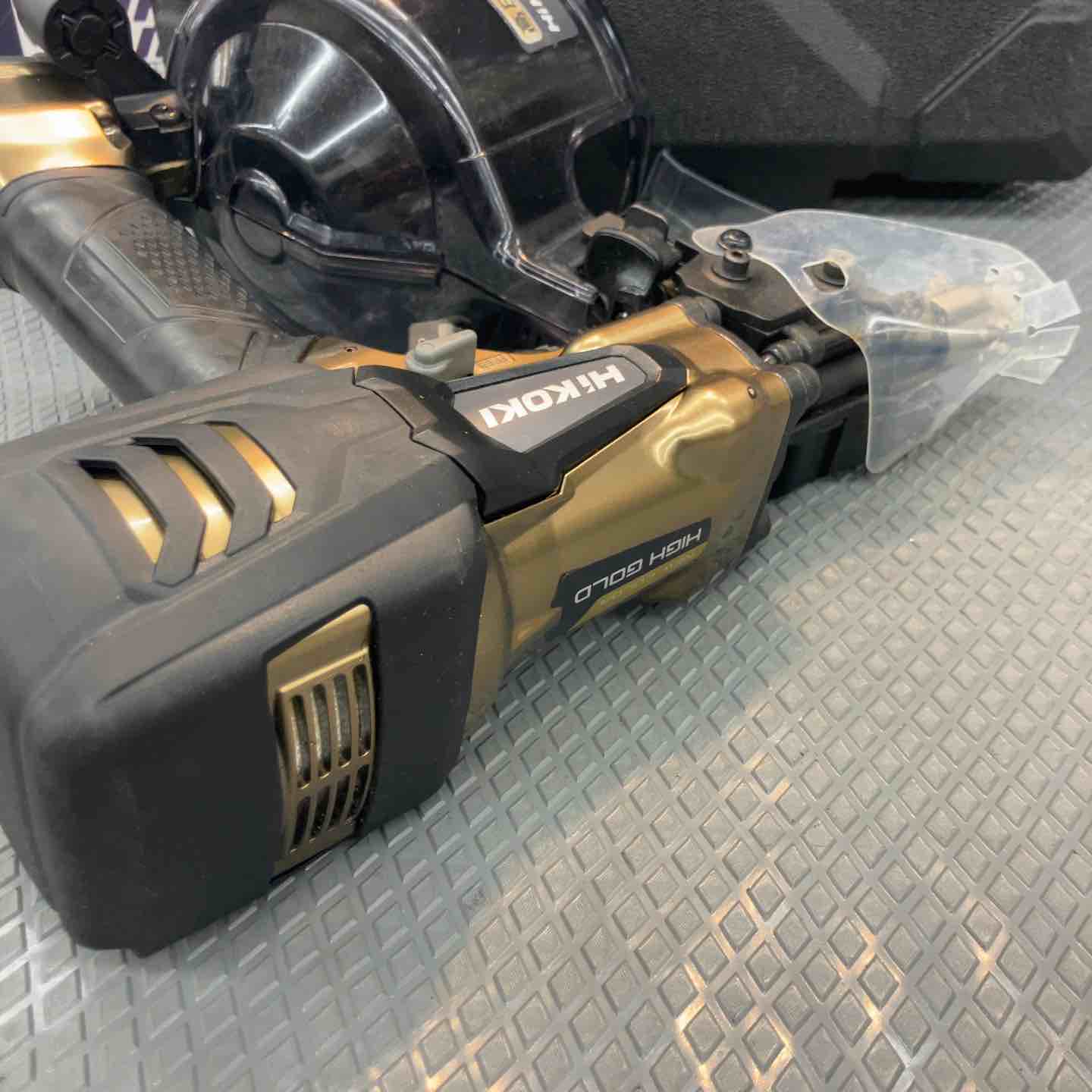 中古品】ハイコーキ(HIKOKI ※旧:日立工機) 高圧エア釘打ち機 NV75HRA(S