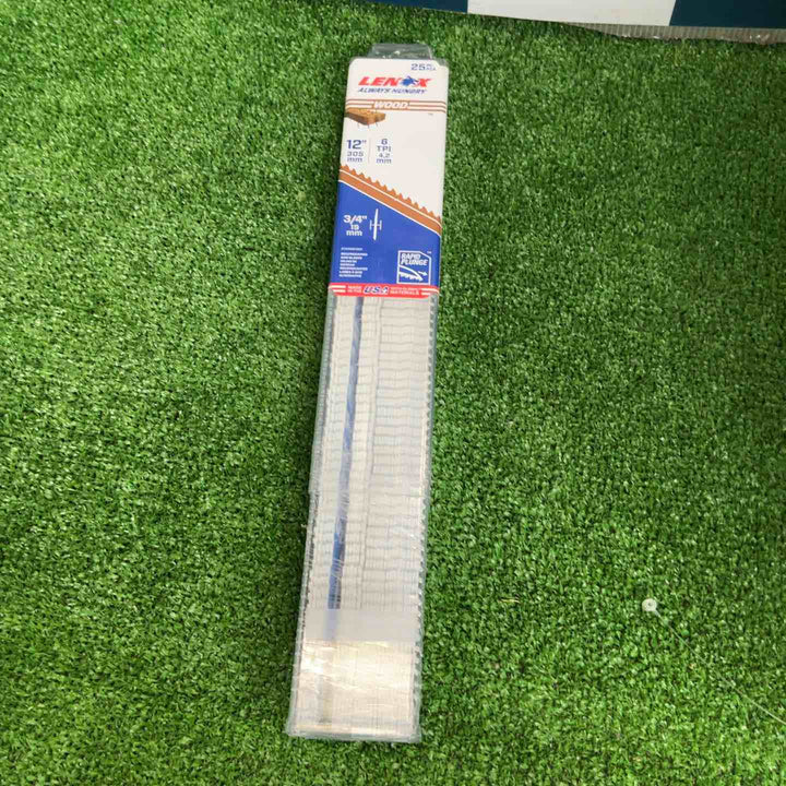 ◇LENOX バイメタルセーバーソーブレード B156R 300mmX6山 25マイ入 20495B156R【草加店】