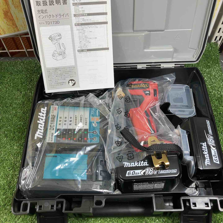 ☆マキタ(makita) コードレスインパクトドライバー TD173DGXPR LXT20周年記念限定カラー プレミアムレッド【川崎店】