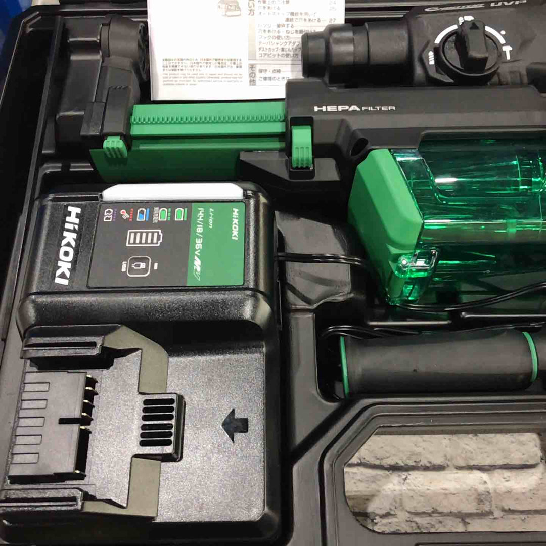 ★ハイコーキ(HIKOKI ※旧:日立工機) コードレスハンマドリル DH36DPF(2XPZ)【川口店】