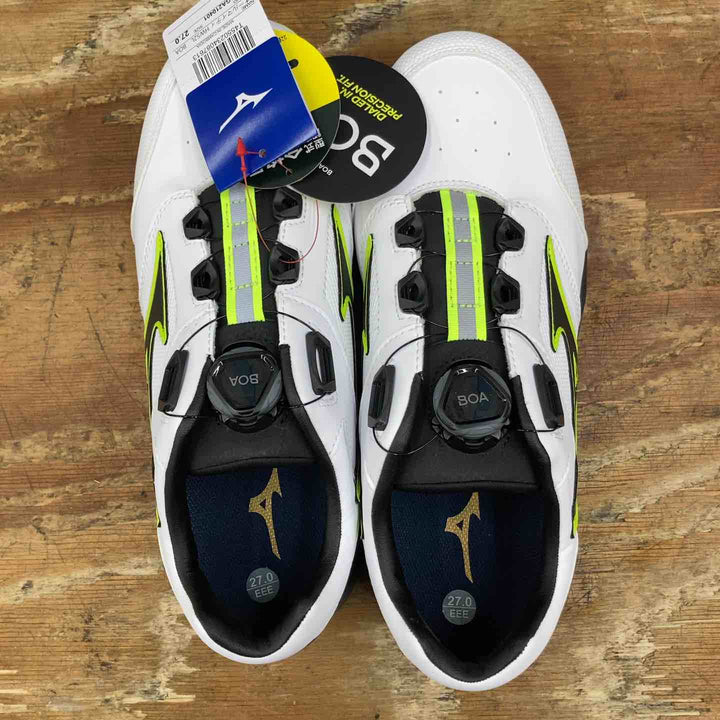 【未使用品】mizuno ミズノ 安全靴 セーフティーシューズ ローカット オールマイティ HW52L BOA 27.0 3E【柏店】