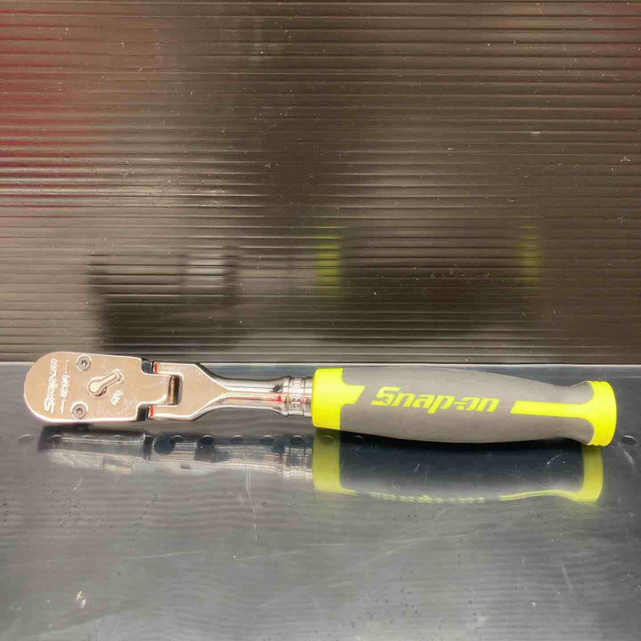 スナップオン(Snap-on)3/8ソフトグリップフレックスラチェット FHF100(イエロー)【川越店】