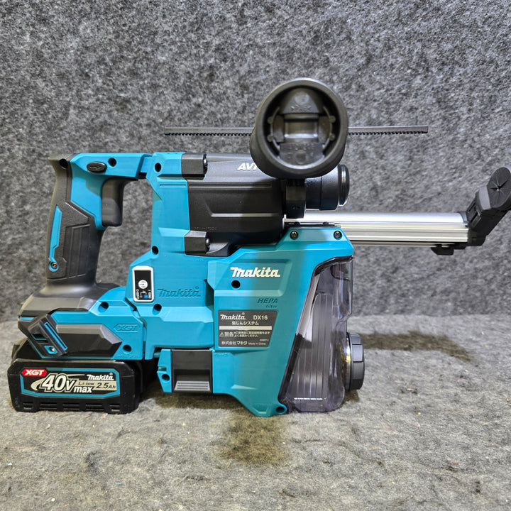 【本体未使用品+中古40Vmaxバッテリ1個付き！】マキタ(makita) コードレスハンマドリル HR010GZK【桶川店】