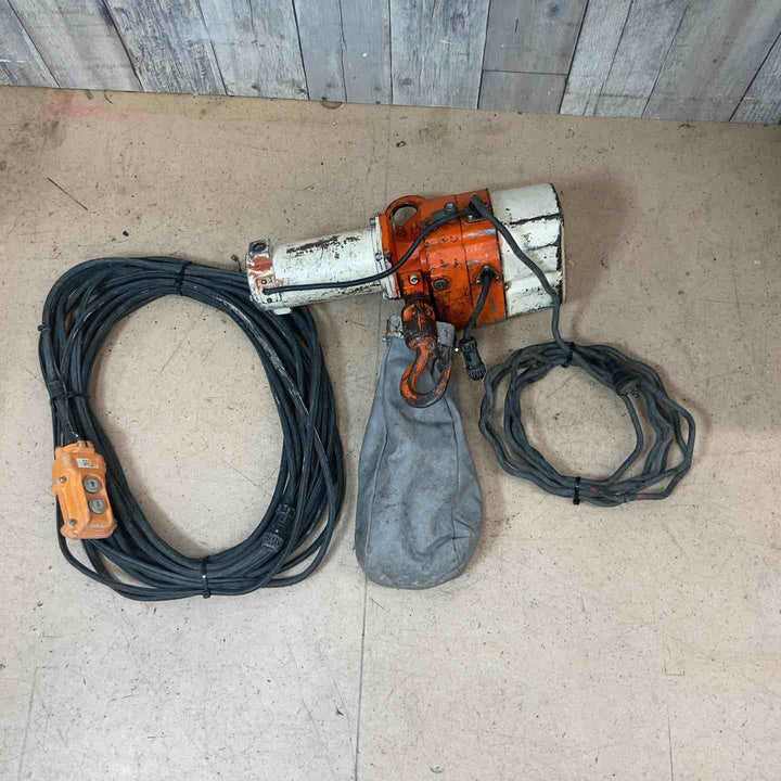【中古品/店頭受取り限定】キトー(KITO) チェーンウィンチ 200㎏ 型式不明【東大和店】