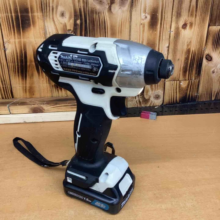 ☆マキタ(makita) コードレスインパクトドライバー TD110DSHSW【越谷店】