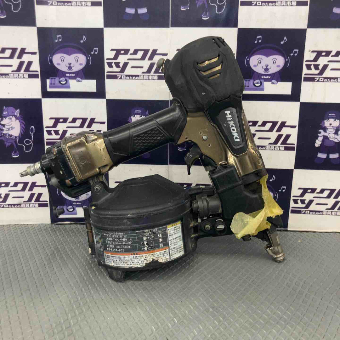 【中古品】ハイコーキ(HIKOKI ※旧:日立工機) 高圧エア釘打ち機 NV50HR2(S)【所沢店】