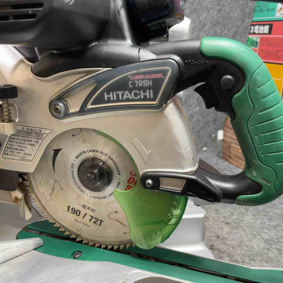 ハイコーキ(※旧:日立工機) 卓上スライド丸のこ C7RSH【桶川店】