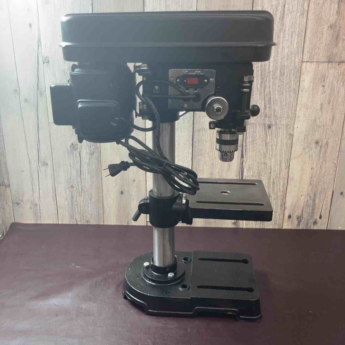 中古品】 新興製作所(SHINKO) 卓上ボール盤 SD-13 バイス付属 【東大和