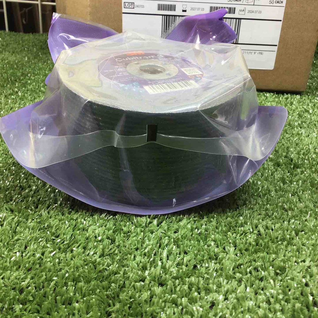 3M/スリーエム Cubitron3/キュービトロン3 切断砥石 105mm×1.3mm×15mm 25枚セット×2【川崎店】