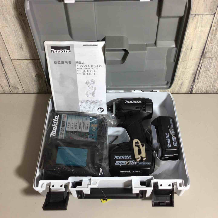 ★マキタ(makita) コードレスインパクトドライバー TD149DRFXB【戸田店】
