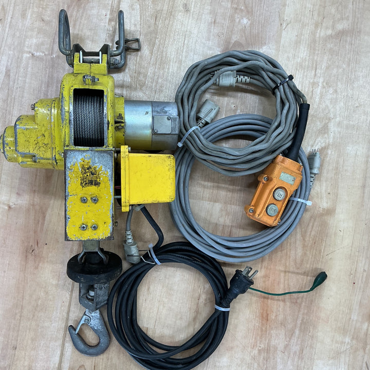 トーヨーコーケン ベビーホイスト BH-N300 小型 軽量 昇降 吊り下げ式 荷揚げ 巻上機 【電材館越谷店】
