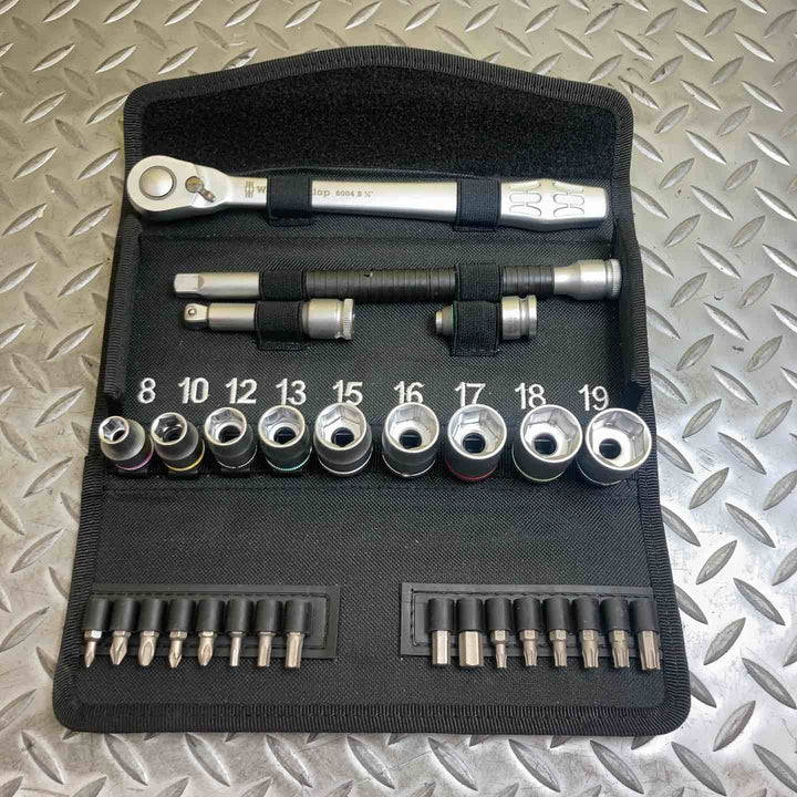WERA 8100SC8　サイクロップラチェット「メタル」セット