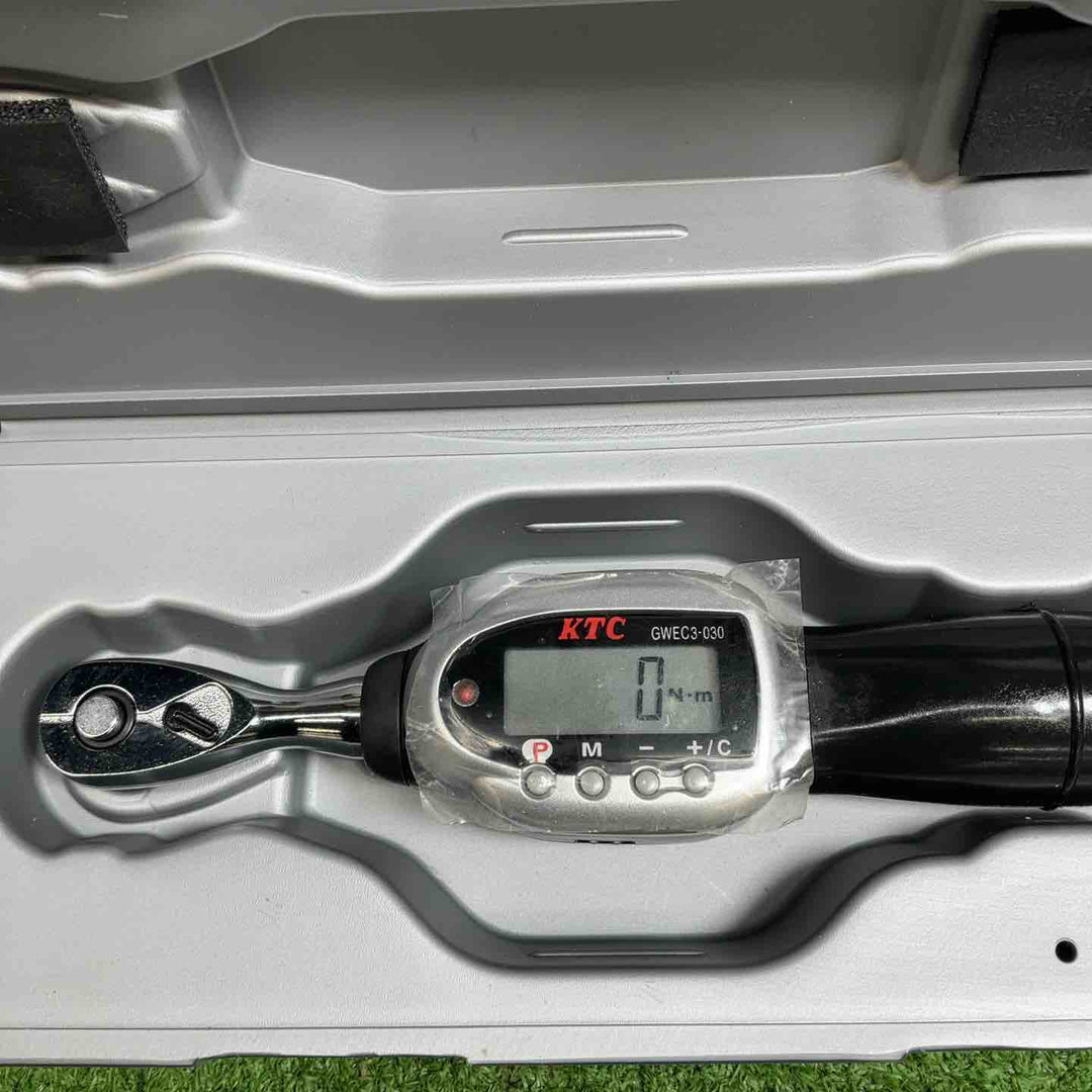【現状品】 KTC 小トルク対応 デジラチェ コンパクトヘッドタイプ：GWEC3-030 【藤沢店】