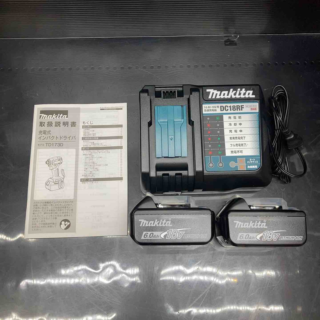 マキタ(makita) コードレスインパクトドライバー TD173DGXPY LTX20周年限定色 プレミアムイエロー【川越店】