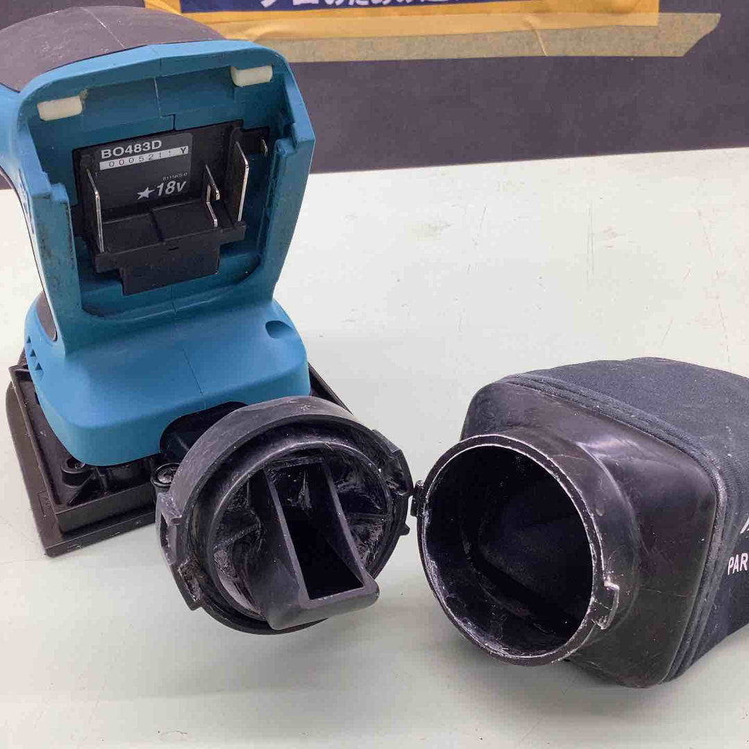 ★マキタ(makita) コードレス防じんミニサンダ BO483DZ【越谷店】