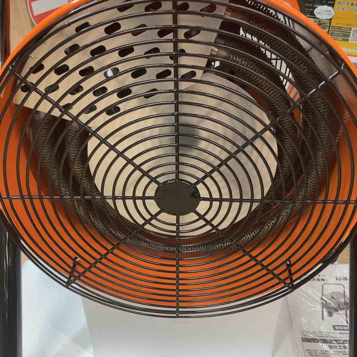 【未使用(店頭展示品)】ナカトミ(NAKATOMI) 電気ファンヒーター ISH-10KT 三相200V※外装箱無し【東大和店】