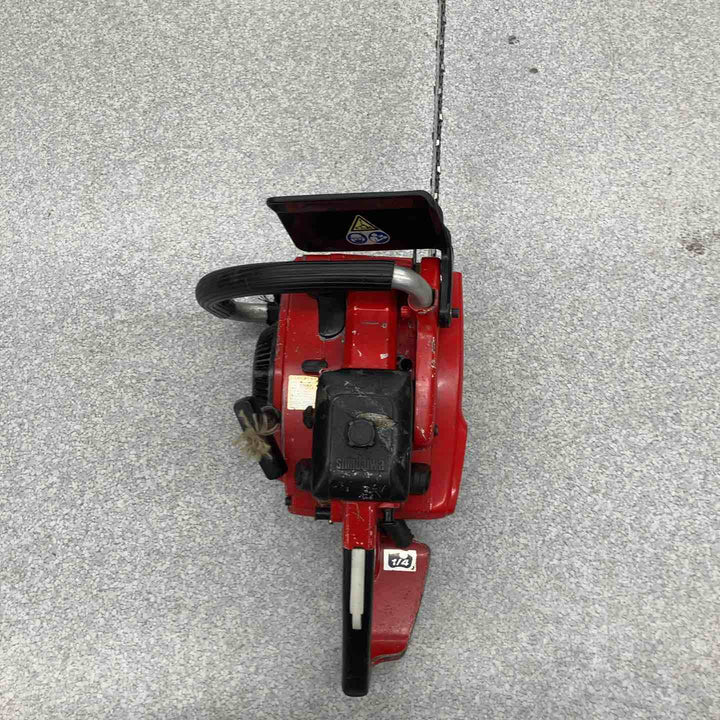 【現状品】◇やまびこ産業機械 新ダイワ E350AV-350 エンジンチェンソー(350mm/25AP-76E) 保証なし【八潮店】