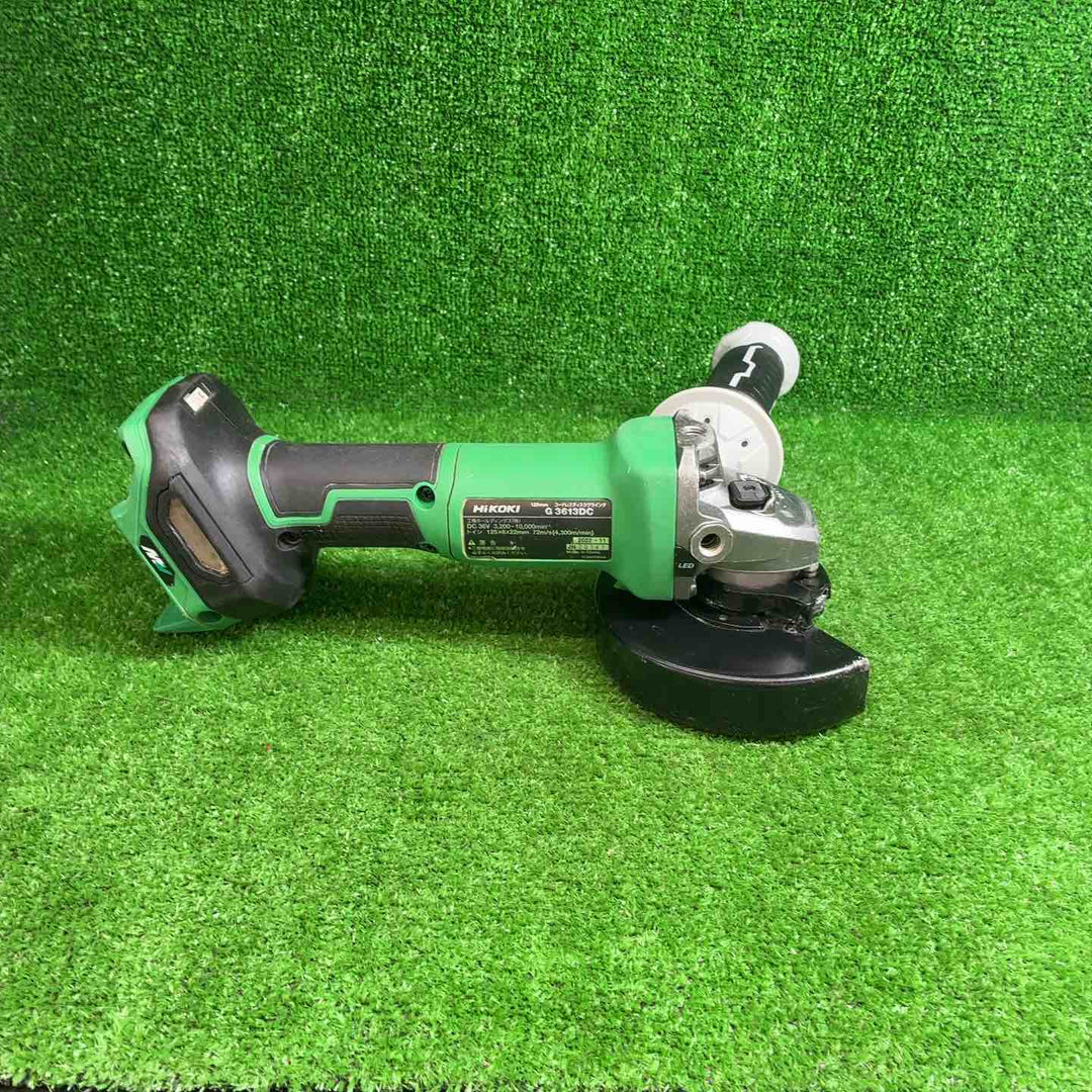 ハイコーキ(HIKOKI ※旧:日立工機) 125mmコードレスディスクグラインダ G3613DC(NN)【藤沢店】