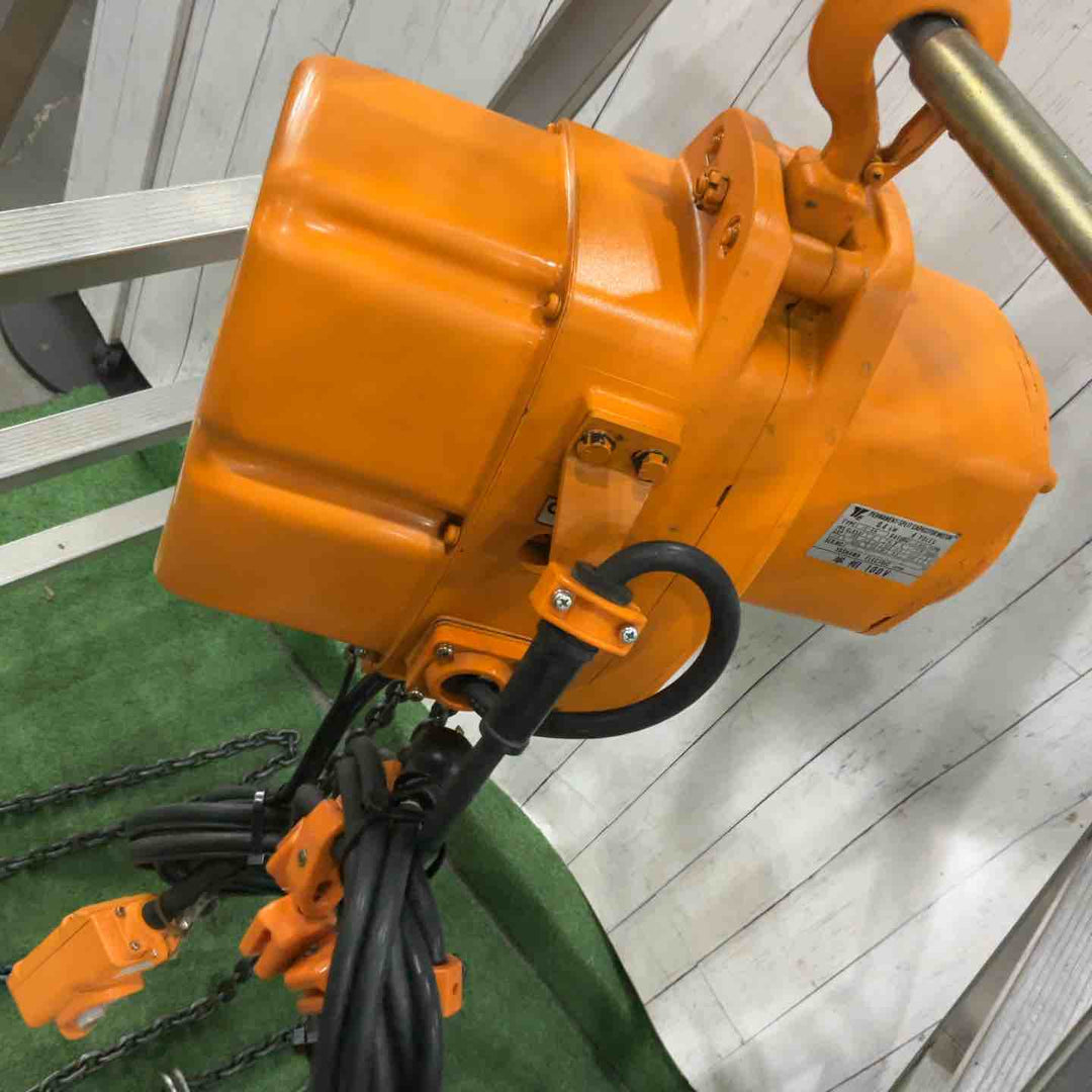 【店頭受取り限定】◇電動ウインチ(チェーン) キトー(KITO) EF2E 荷重490kg ファルコン 動作確認済【川口店】