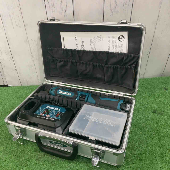 ★マキタ(makita) コードレスペンインパクトドライバー TD022DSHX 7.2V フルセット 動作確認済【川口店】
