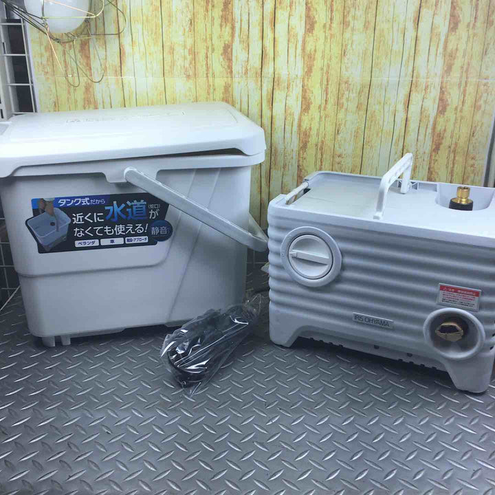 ◇アイリスオーヤマ 高圧洗浄機 静音タイプ 温水対応 タンク式 SBT-512N【川崎店】